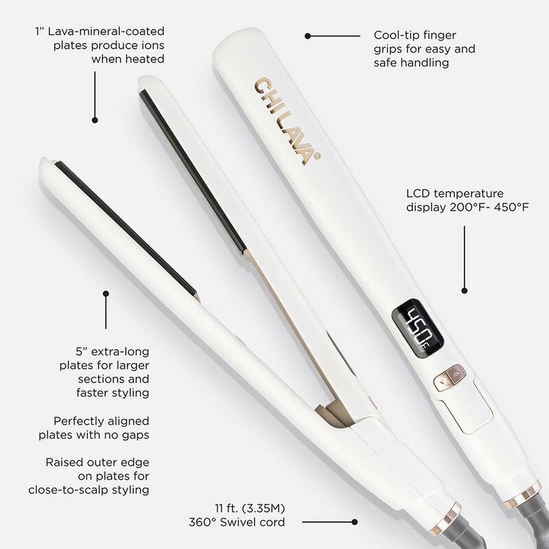 LAVA 1 Inch Hairstyling Iron, , large image number null